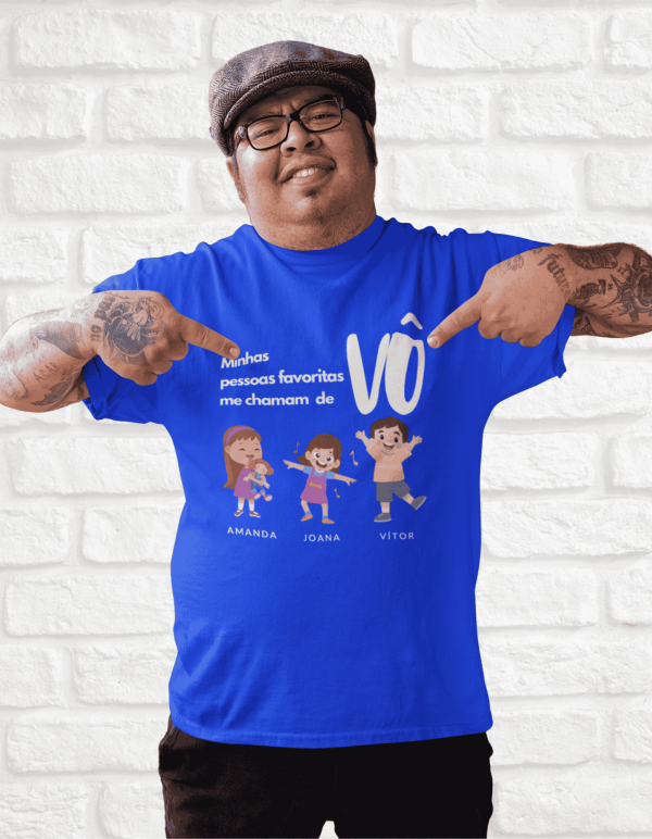 Camiseta Vô Minhas Pessoas Favoritas