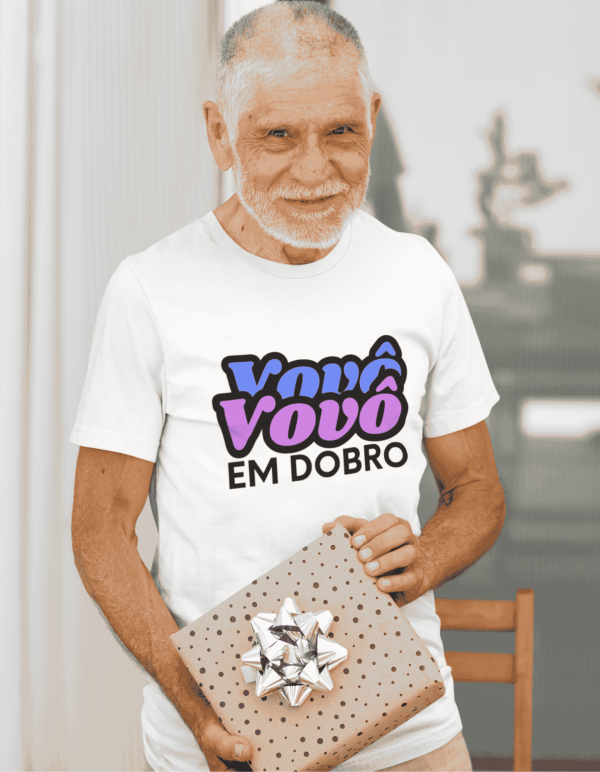 Camiseta Vovô em Dobro